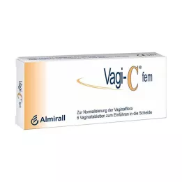 VAGI C Fem emätintabletit, 6 kpl