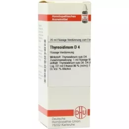 THYREOIDINUM D 4 -laimennus, 20 ml