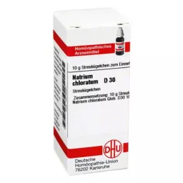 NATRIUM CHLORATUM D 30 palloa, 10 g