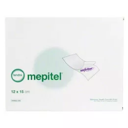 MEPITEL Silikoniverkkosidos 12x15 cm steriili, 5 kpl