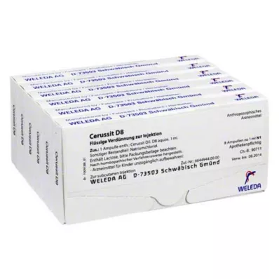 CERUSSIT D 8 ampullia, 48X1 ml CERUSSIT D 8 ampullia, 48X1 ml