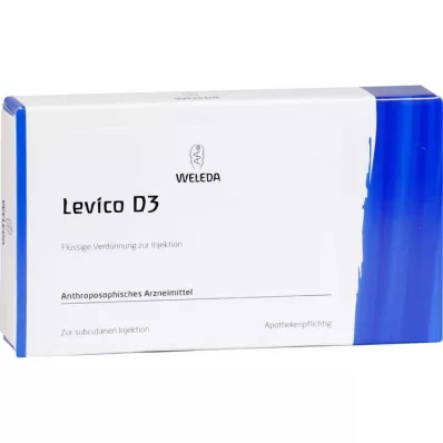LEVICO D 3 ampullia, 48X1 ml