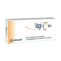 VAGI C Fem emätintabletit, 12 kpl