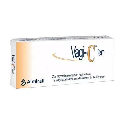 VAGI C Fem emätintabletit, 12 kpl