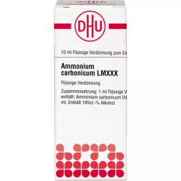 AMMONIUM CARBONICUM LM XXX Laimennus, 10 ml