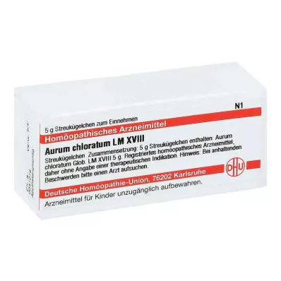 AURUM CHLORATUM LM XVIII Pallot, 5 g