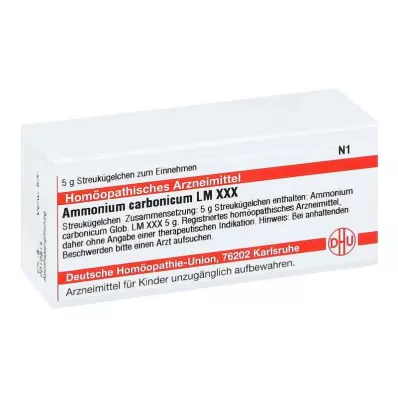 AMMONIUM CARBONICUM LM XXX Pallot, 5 g