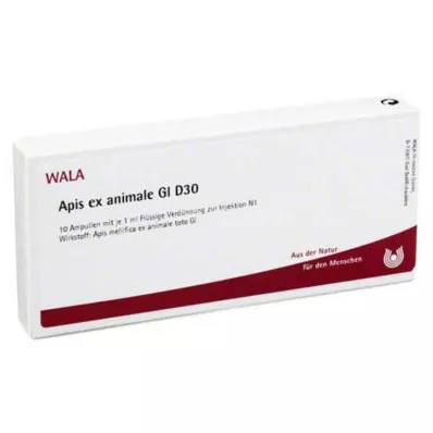 APIS EX animale GL D 30 ampullia, 10X1 ml APIS EX animale GL D 30 ampullia, 10X1 ml