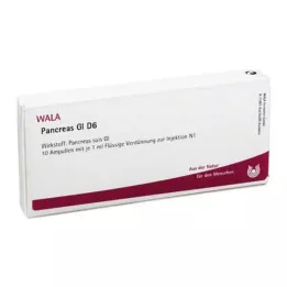 PANCREAS GL D 6 ampullia, 10X1 ml