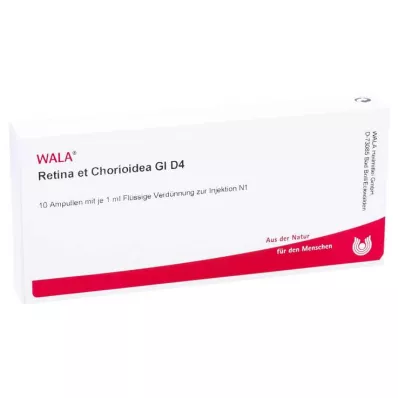 RETINA ET Chorioidea GL D 4 ampullia, 10X1 ml