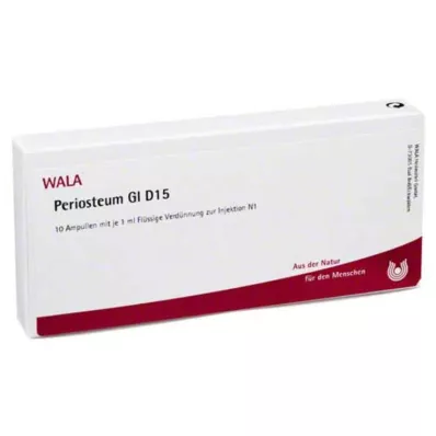 PERIOSTEUM GL D 15 Ampullit, 10X1 ml PERIOSTEUM GL D 15 Ampullit, 10X1 ml