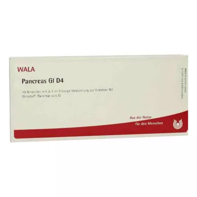 PANCREAS GL D 4 ampullia, 10X1 ml PANCREAS GL D 4 ampullia, 10X1 ml