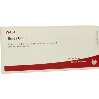 RENES GL D 6 ampullia, 10X1 ml