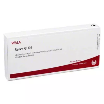 RENES GL D 6 ampullia, 10X1 ml