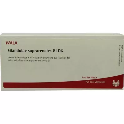 GLANDULAE SUPRARENALES GL D 6 ampullia, 10X1 ml GLANDULAE SUPRARENALES GL D 6 ampullia, 10X1 ml