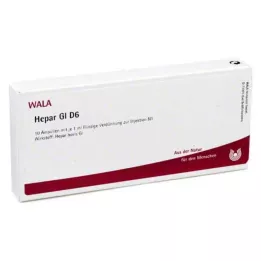 HEPAR GL D 6 ampullia, 10X1 ml