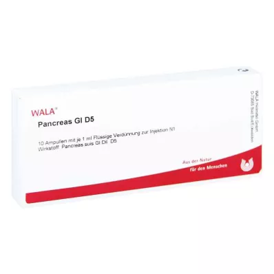 PANCREAS GL D 5 ampullia, 10X1 ml PANCREAS GL D 5 ampullia, 10X1 ml