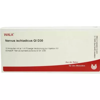 NERVUS ISCHIADICUS GL D 30 ampullia, 10X1 ml