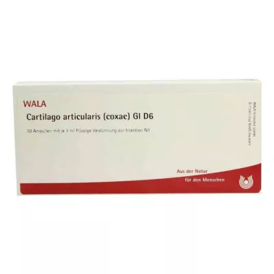 CARTILAGO articularis coxae GL D 6 ampullia, 10X1 ml