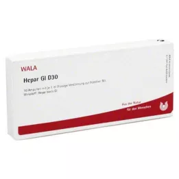 HEPAR GL D 30 ampullia, 10X1 ml