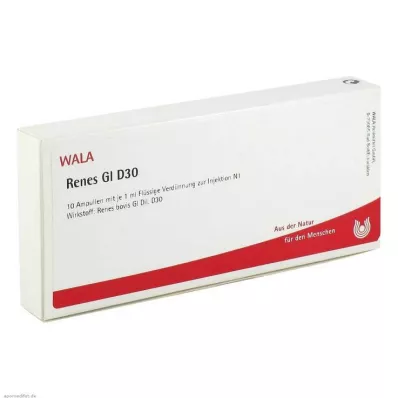 RENES GL D 30 ampullia, 10X1 ml