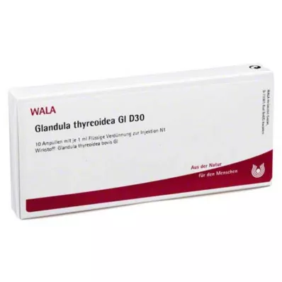 GLANDULA THYREOIDEA GL D 30 ampullia, 10X1 ml