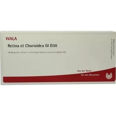 RETINA ET Chorioidea GL D 30 ampullia, 10X1 ml