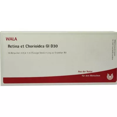 RETINA ET Chorioidea GL D 30 ampullia, 10X1 ml