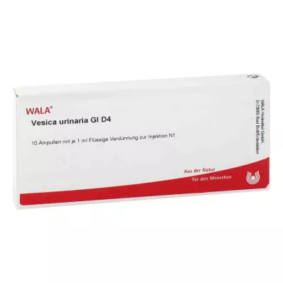 VESICA URINARIA GL D 4 ampullia, 10X1 ml