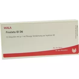 PROSTATA GL D 6 ampullia, 10X1 ml