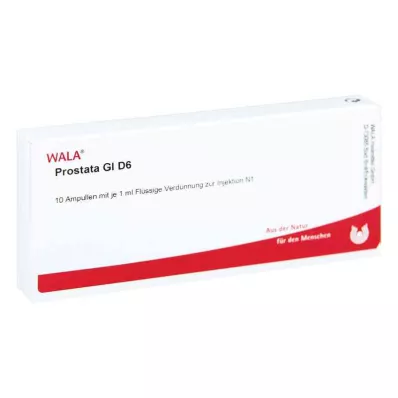 PROSTATA GL D 6 ampullia, 10X1 ml