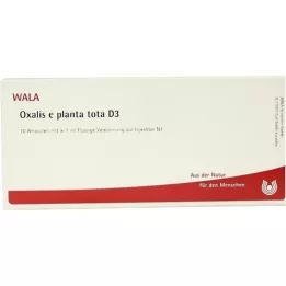 OXALIS E planta tota D 3 Ampullit, 10X1 ml