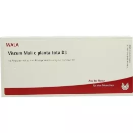 VISCUM MALI e planta tota D 3 Ampullit, 10X1 ml