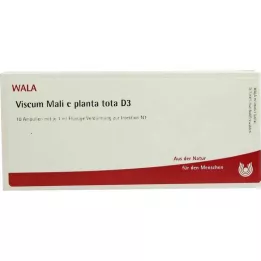 VISCUM MALI e planta tota D 3 Ampullit, 10X1 ml