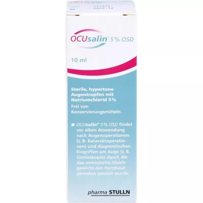 OCUSALIN 5% OSD Silmätipat, 1X10 ml