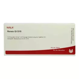 RENES GL D 15 Ampullit, 10X1 ml