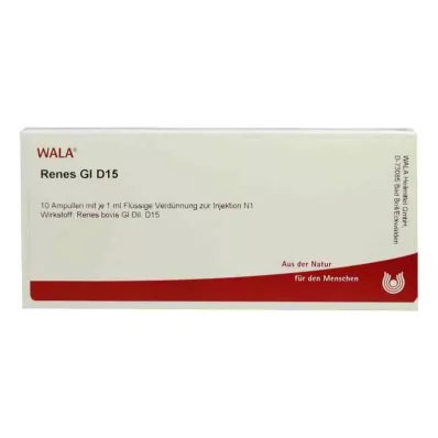 RENES GL D 15 Ampullit, 10X1 ml