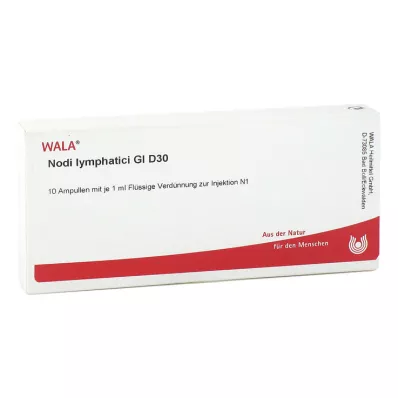 NODI lymphatici GL D 30 ampullia, 10X1 ml NODI lymphatici GL D 30 ampullia, 10X1 ml
