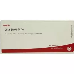 CUTIS feti GL D 4 ampullia, 10X1 ml