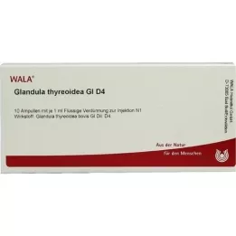 GLANDULA THYREOIDEA GL D 4 ampullia, 10X1 ml