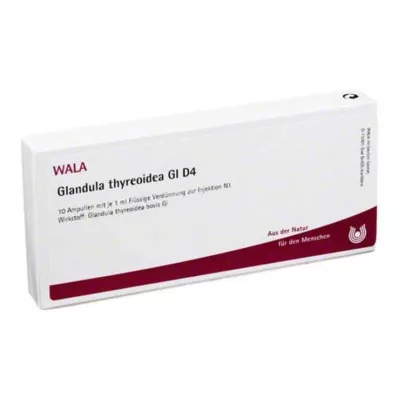 GLANDULA THYREOIDEA GL D 4 ampullia, 10X1 ml