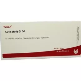 CUTIS feti GL D 6 ampullia, 10X1 ml