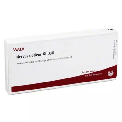 NERVUS OPTICUS GL D 30 ampullia, 10X1 ml NERVUS OPTICUS GL D 30 ampullia, 10X1 ml