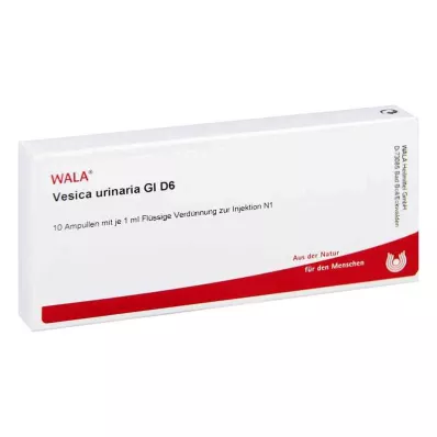 VESICA URINARIA GL D 6 ampullia, 10X1 ml