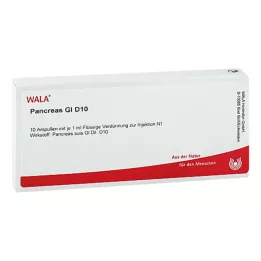 PANCREAS GL D 10 ampullia, 10X1 ml