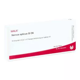 NERVUS OPTICUS GL D 6 ampullia, 10X1 ml