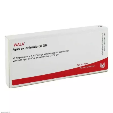 APIS EX animale GL D 6 ampullia, 10X1 ml