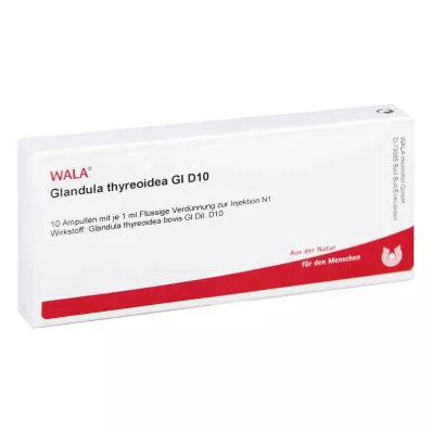 GLANDULA THYREOIDEA GL D 10 ampullia, 10X1 ml