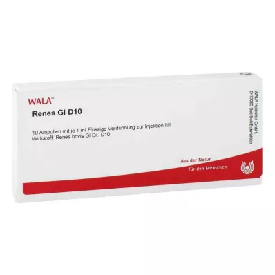 RENES GL D 10 ampullia, 10X1 ml