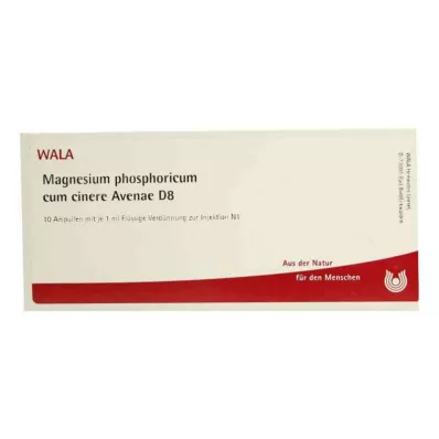 MAGNESIUM PHOSPHORICUM CUM cinere Avenae D 8 Amp., 10X1 ml MAGNESIUM PHOSPHORICUM CUM cinere Avenae D 8 Amp., 10X1 ml
